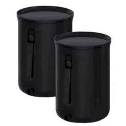 Bykompostspand 2.0 Sort Hav Bokashi 2.0 Starter Sæt 2 Spande, +1 Kg. Kompostgær